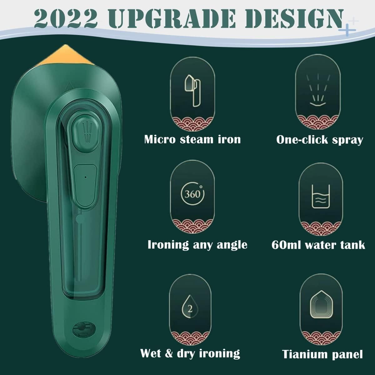Mini Portable Micro Steam Iron just in 30 second