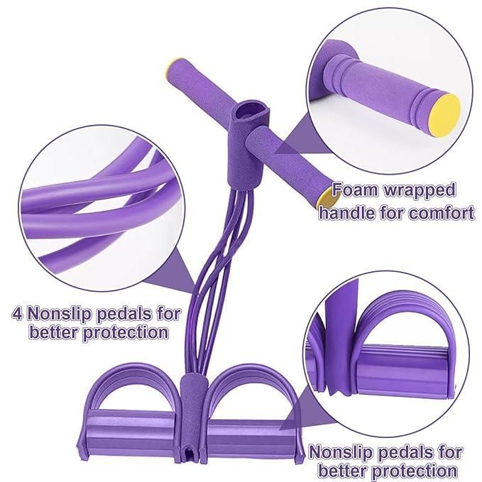 Yoga Pedal Puller Resistance Band – Total Body Workout at Home!