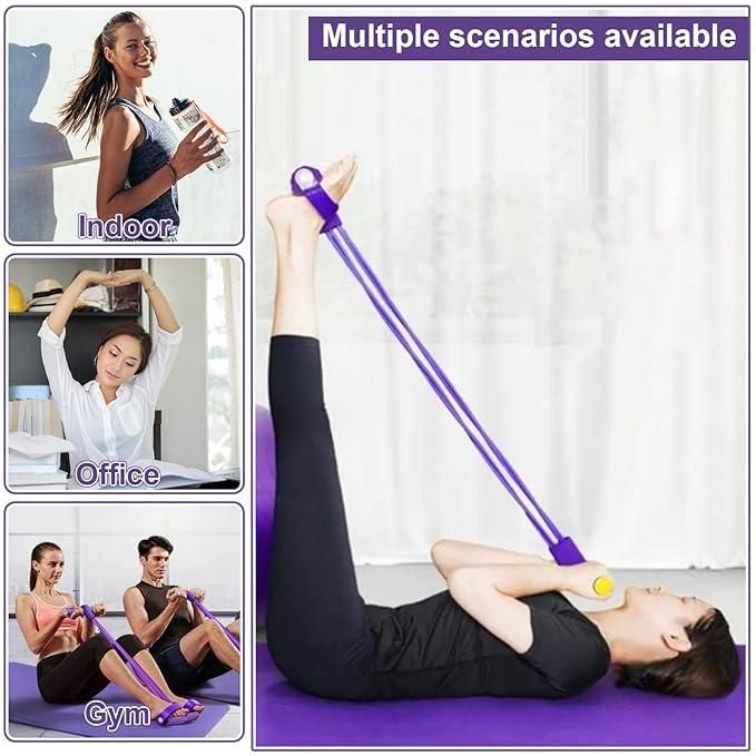 Yoga Pedal Puller Resistance Band – Total Body Workout at Home!