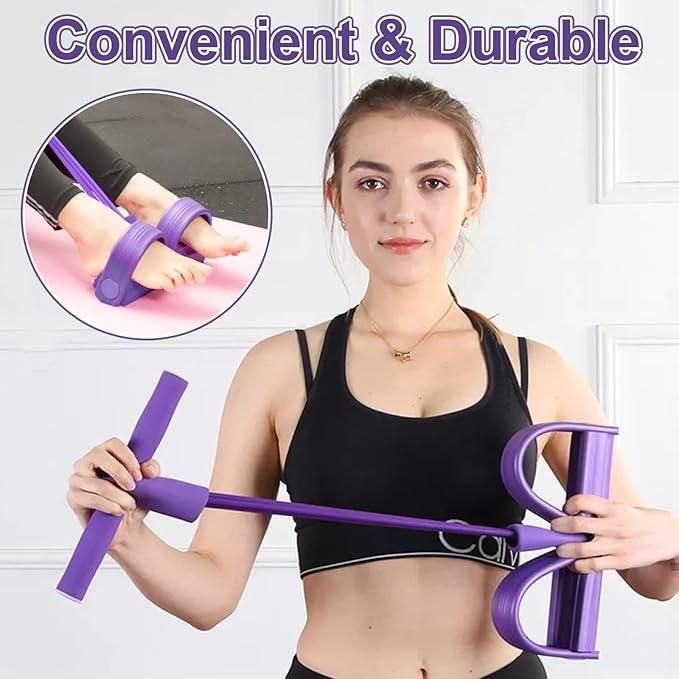 Yoga Pedal Puller Resistance Band – Total Body Workout at Home!