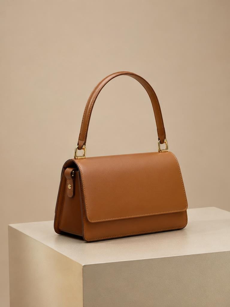 Structured Mini Shoulder Bag by Sample · Charles & Keith